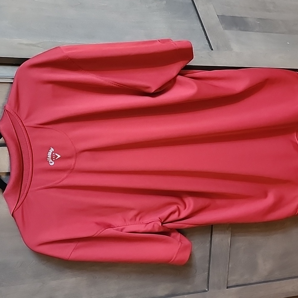 Callaway Red Performance Polo Shirt - Picture 3 of 3